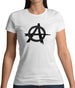 Anarchy Symbol Womens T-Shirt