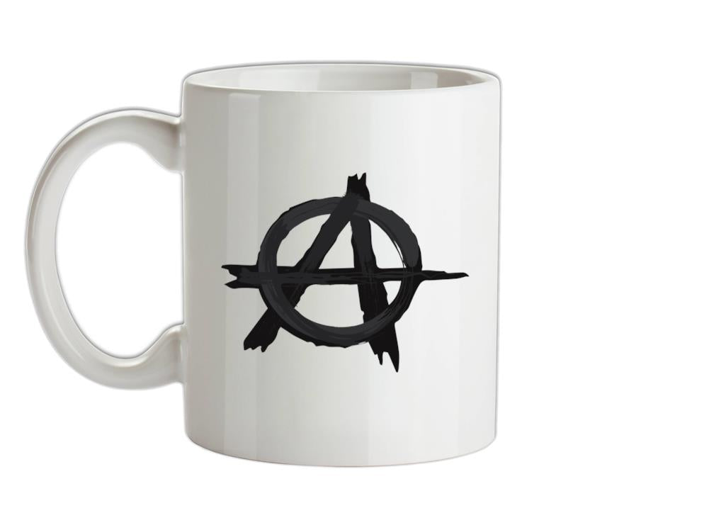 Anarchy Symbol Ceramic Mug