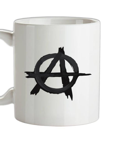 Anarchy Symbol Ceramic Mug