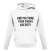 Fat Thighs unisex hoodie