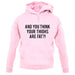 Fat Thighs unisex hoodie