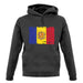 Andorra Grunge Style Flag unisex hoodie