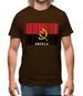 Angola Barcode Style Flag Mens T-Shirt