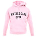 Anti-Social Diva unisex hoodie