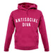 Anti-Social Diva unisex hoodie