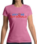 Anyone But Donald Womens T-Shirt
