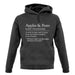 Apples & Pears Defenition unisex hoodie