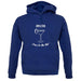 Appletini Easy On The Tini unisex hoodie