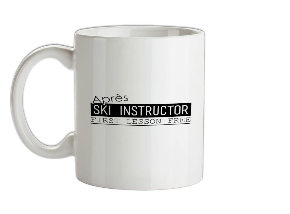 Apres Ski Instructor Ceramic Mug