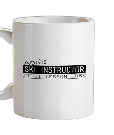 Apres Ski Instructor Ceramic Mug
