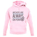 Archers Are Always On Point unisex hoodie