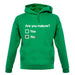 Are You Mature unisex hoodie