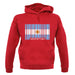 Argentina Barcode Style Flag unisex hoodie