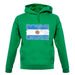 Argentina Grunge Style Flag unisex hoodie