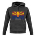 Arizona Barcode Style Flag unisex hoodie