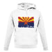 Arizona Grunge Style Flag unisex hoodie