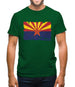 Arizona Grunge Style Flag Mens T-Shirt