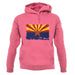 Arizona Grunge Style Flag unisex hoodie