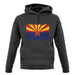 Arizona Grunge Style Flag unisex hoodie