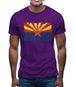 Arizona Grunge Style Flag Mens T-Shirt