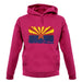 Arizona Grunge Style Flag unisex hoodie