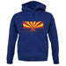 Arizona Grunge Style Flag unisex hoodie