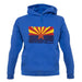 Arizona Grunge Style Flag unisex hoodie