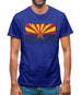 Arizona Grunge Style Flag Mens T-Shirt