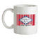 Arkansas Barcode Style Flag Ceramic Mug