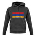 Armenia Barcode Style Flag unisex hoodie