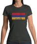 Armenia Barcode Style Flag Womens T-Shirt