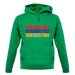 Armenia Barcode Style Flag unisex hoodie