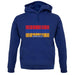 Armenia Barcode Style Flag unisex hoodie