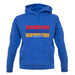 Armenia Barcode Style Flag unisex hoodie