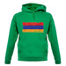 Armenia Grunge Style Flag unisex hoodie
