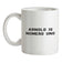 Arnold Is Numero Uno Ceramic Mug