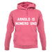 Arnold Is Numero Uno unisex hoodie