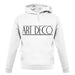 Art Deco unisex hoodie