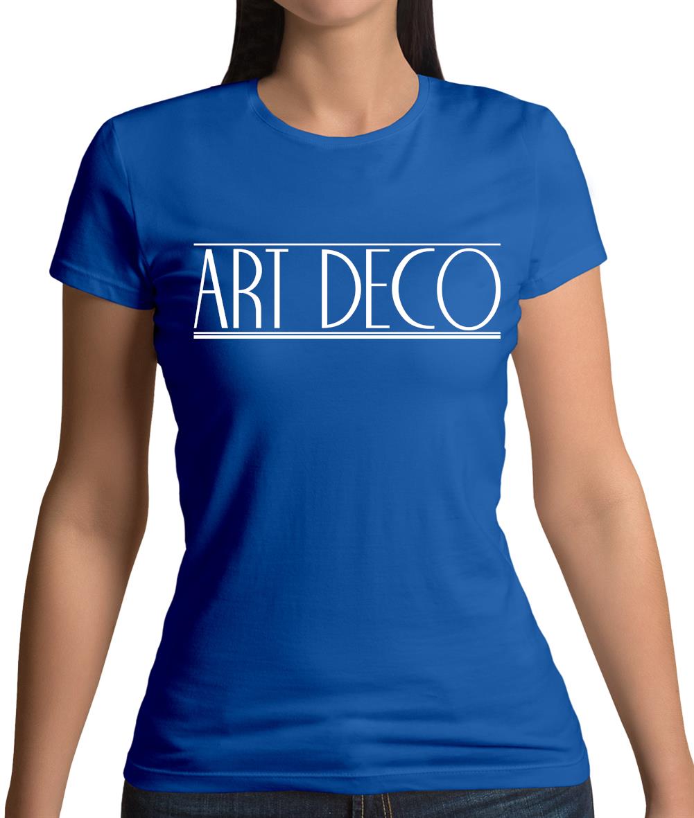 Art Deco Womens T-Shirt