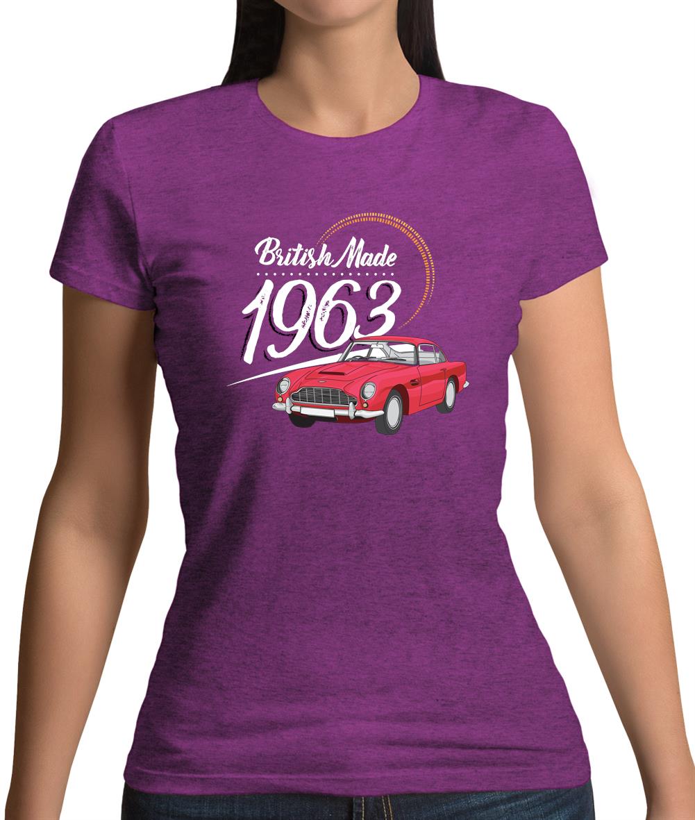 British Made 1963 - A.Martin Womens T-Shirt