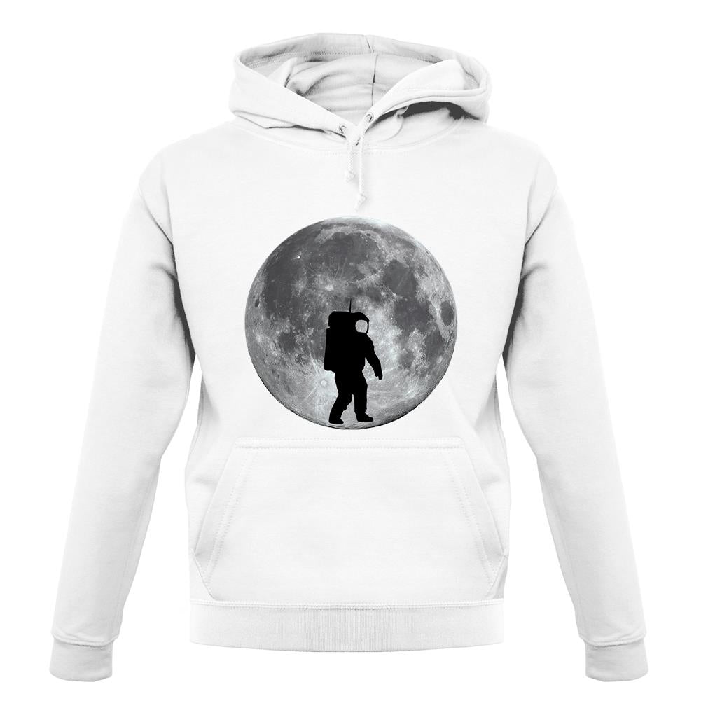 Astronaut On The Moon unisex hoodie