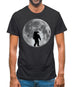 Astronaut On The Moon Mens T-Shirt