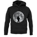 Astronaut On The Moon unisex hoodie