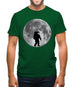 Astronaut On The Moon Mens T-Shirt