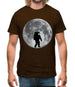 Astronaut On The Moon Mens T-Shirt