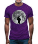 Astronaut On The Moon Mens T-Shirt