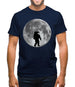 Astronaut On The Moon Mens T-Shirt