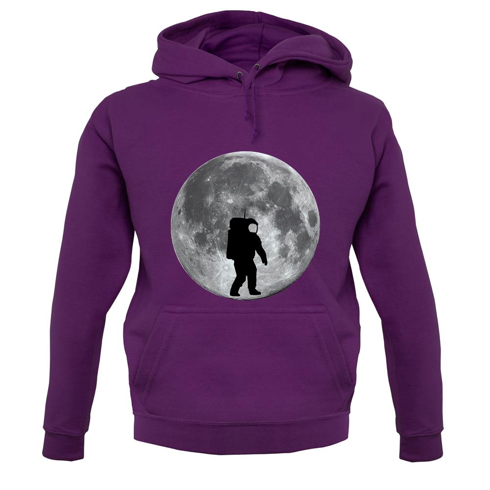 Astronaut On The Moon unisex hoodie