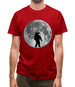 Astronaut On The Moon Mens T-Shirt