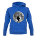 Astronaut On The Moon unisex hoodie